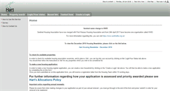 Desktop Screenshot of harthomes.org.uk